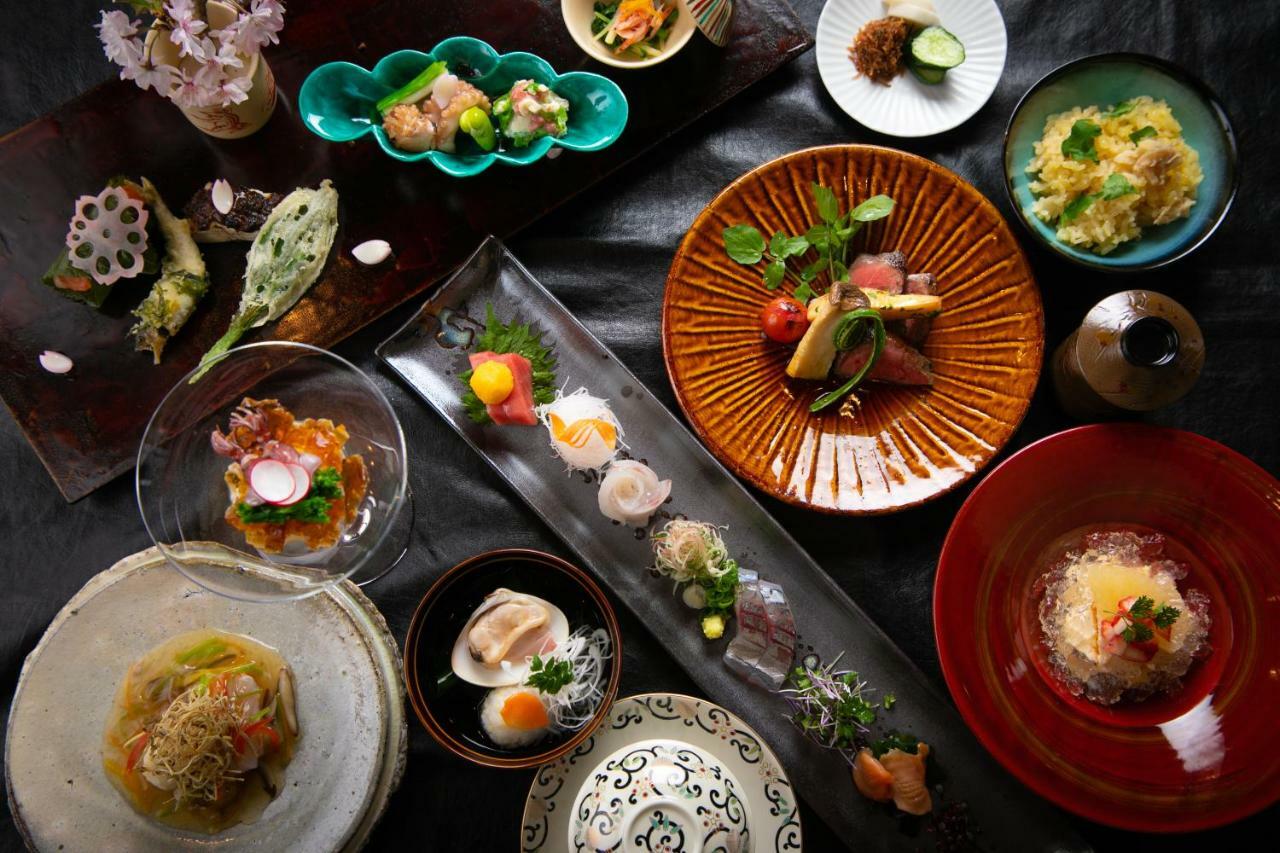 Oyado Den Rikyu Hotell Yufu Exteriör bild